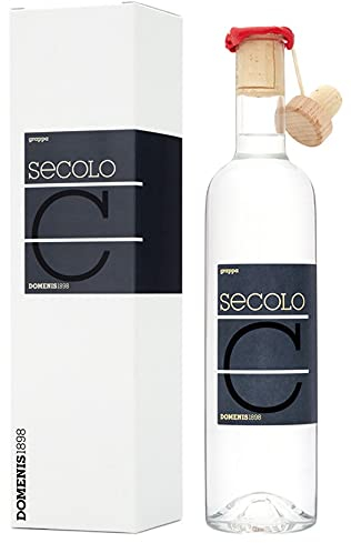 DOMENIS1898 - SECOLO DOMENIS grappa 60% vol. bottiglia in vetro da 50 cl con astuccio