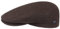 Lipodo Sport Flatcap - Schiebermütze Damen Herren - Flache Mütze mit Schirm - sportliche Schirmmütze Übergangszeit und Winter braun 59 cm