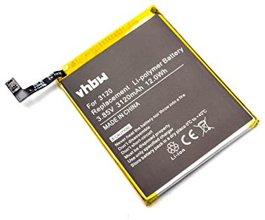 vhbw Akku kompatibel mit BQ Aquaris M5 Handy Smartphone Telefon (3120mAh, 3,85V, Li-Polymer)