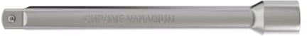 Prolunga da 3/8 pollici e lunghezza 150 mm per chiave a bussola WIESEMANN 1893 | attacco da 10 mm (3/8″) | lega acciaio CV cromato | 80850