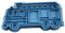 Cuticuter Löschfahrzeug Ausstechform, Blau, 8 x 7 x 1.5 cm