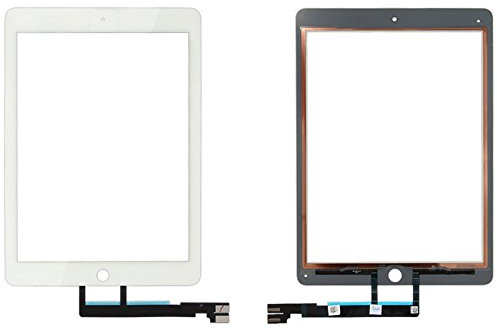 Bucom Display Glas für IPad Pro 9.7 A1673 A1674 A1675 Touch Screen Weiss