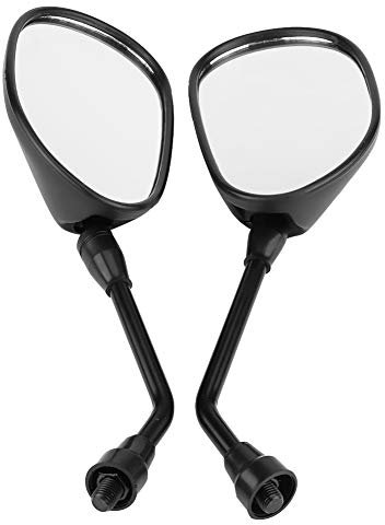 Suuonee Rückspiegel, Universal Motorrad Roller 10mm Rückspiegel DY100 Rückspiegel