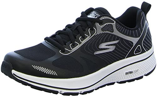 Skechers Go Run Consistent, Scarpe da ginnastica Uomo, Black White, 42 EU