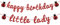 Ladybug Thema Happy Birthday Little Lady Banner – Babyparty / Kindergeburtstag Hintergrund – Baby's 1st Barthday Party Dekorationen Zubehör für Mädchen