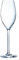 Chef & Sommelier Cheer Up Collection 6 Sektflöten 24 cl aus Kristallin – Moderne und elegante Gläser – Standard-Widerstand – Absolute Transparenz