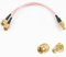 Vecys 3 Way SMA Splitter Cable - Dual Male Connector, 6 RG316 Coaxial Cable for 2G/3G/4G LTE Antenna, Router, Modem, MiFi