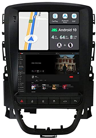 JOYX Android 10 Autoradio Passt für Excelle GT/XT Astra J (2006-2016) - 4G+64G - Eingebaut DSP/Carplay/Android Auto - Kamera KOSTENLOS - 9.7 Zoll 2 Din - Support SWC WiFi BT DAB Fast-Boot 360-Kamera