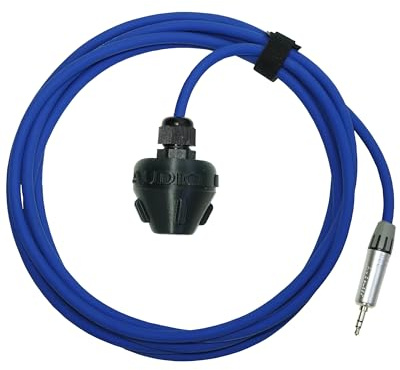 Générique Hydrophone Micro Contact sous Marin modulable (Microphone sous Marin, étanche, Waterproof, hydrophobe) (3m, Mini-Jack 3,5mm)