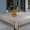 laro Wachstuch-Tischdecke Abwaschbar Garten-Tischdecke Wachstischdecke PVC Plastik-Tischdecken Eckig Meterware Wasserabweisend Abwischbar AS, Muster:Sahara Grau Rosa Schwarz, Größe:140x220