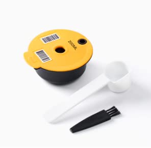 Cápsulas de café reutilizables, próxima generación, compatibles con máquinas Bosch Tassimo, cápsulas de filtros de café recargables, accesorios para máquinas K-Cups 60/180/200/220 ml (200 ml)