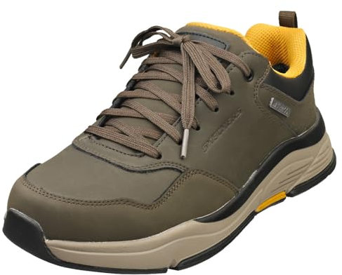 Skechers Herren BENAGO Men Sneaker, Olivgrün, 40 EU