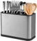Finetree Kitchen Cutlery Holder Spoon Fork Storage Rack Organizer Utensils Chopstick Box Utensil Drainer Sink Caddy Compartment Box