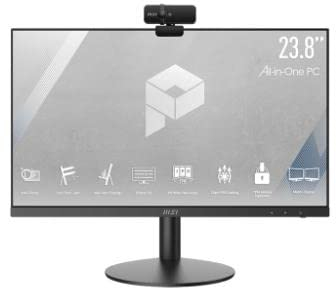 MSI PC AIO 23,8 BLACK AP241 11M-606EU i3-10105 8GB 256GB SSD WIN 11 PRO