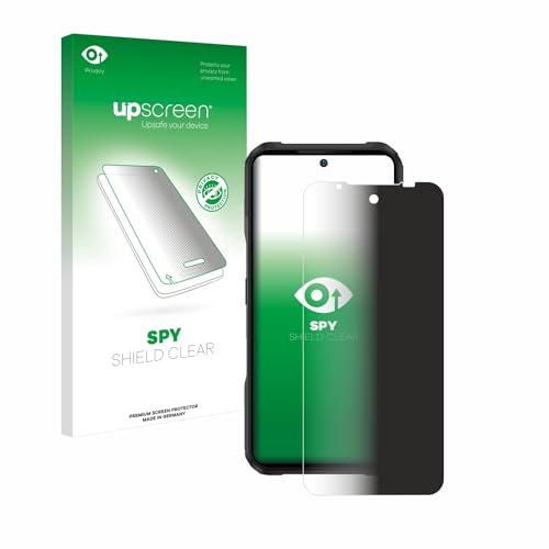 upscreen Blickschutzfolie für Doogee V20 Pro | Anti-Spy Displayschutz Made in Germany Privacy Screen Protector Sichtschutz Blaulichtfilter Klare Folie