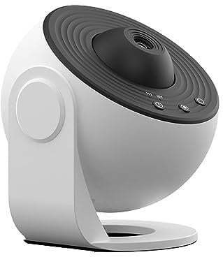 FUNLOV Galaxy Light Projector for Bedroom,Star Projector Night Light,Sky Light Living Room Decor with with 13 Replaceable Slides for Kids Adults Bedroom,Room Decor,Party,Gift (Black+White)