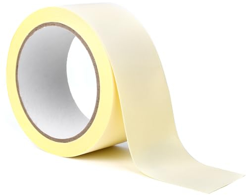 Mozeat Lens Nastro di riparazione per libri, 50 mm x 10 m, nastro in tessuto per la riparazione di libri, ad alte prestazioni, senza acidi, autoadesivo, per rilegare e sigillare libri, bianco