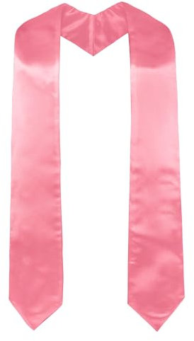 GraduatePro Abschluss Stola Kirche Priester Chor Stahl Erwachsene Unisex Universität 183cm Rosa
