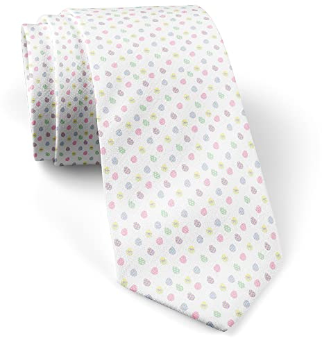 702 Ostern In Pastell Herren Krawatte Modischen Geschäftskrawatte Modernes Anzug-Schlips Binder Schlips Für Geschäftlicher Anlass Festival Party