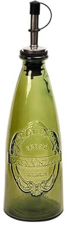 Dexam Sintra Recycled Glass Oil Drizzler Green