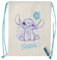 Mochila aislante porta merienda para niños y niñas - bolsa de cuerdas para merienda infantil - bolsa saco para el almuerzo de Stitch
