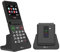 TTfone Telefono cellulare pieghevole TT660 per anziani con pulsanti grandi, assistenza emergenza e lunga durata batteria, 3G e 4G LTE, nero (con caricatore da tavolo)