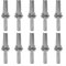 HOHOVYVY 10 Set Hand Spalter,Spaltkeil,5/8 Zoll Stecker Keile Und Feder Distanzscheiben Rock Stein Splitter Hand Werkzeug 16mm