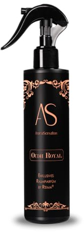 Exklusives Raumparfüm Oudh Royal | Raumspray von REIMA | Lufterfrischer | 250 ml | orientalischer Herrenduft