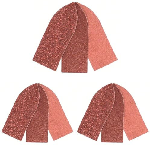 Bosch DIY Accessories DIY 6tlg. Schleifblatt-Set (für Deltaschleifer verschiedene Materialien, 32 mm, Körnung 60/120/240) (Packung mit 3)