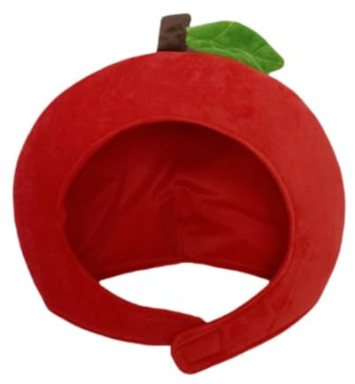 Qianly Obst Kopfbedeckung Hut für Geburtstagsfeiern Und Geschenke, Apfel