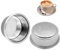 Filtri da Caffè in Acciaio Inossidabile,2 Pezzi 51mm Filtro Caffe, 1Tazze 2 Tazze Cestello per Filtro Pressurizzato a Doppio Strato Filtro Caffè per Espresso di Filtro Macchina Caffe