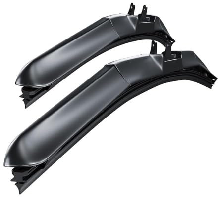 Mossa Vordere Scheibenwischer kompatibel mit BMW 1er F20, F21 (09.2011-05.2019) - Wischerblätter Hybrid