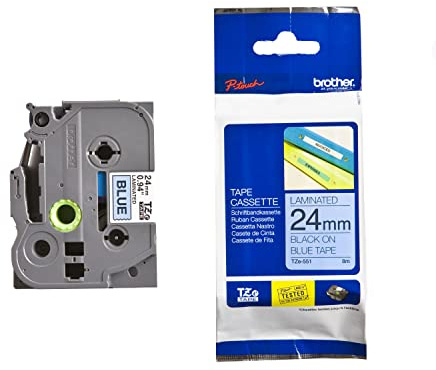 Brother Schriftbandkassette TZ551 24mm blau/black
