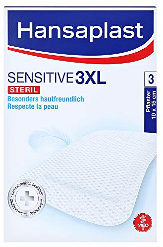 HANSAPLAST Sensitive Wundverband steril 10x15 cm 5 St