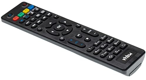 vhbw Fernbedienung kompatibel mit Aura HD International, HD Streaming-Box, Internet-TV Box - Ersatzfernbedienung