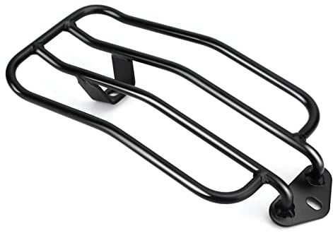 Motorrad Gepäckträger hinten Metall Edelstahl Schwarze Lackbeschichtung für Honda CMX 300/500 Rebel 2017-2021