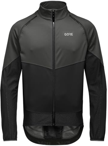 GORE WEAR Herren Phantom Jacke, Terra Grey/Black, L EU