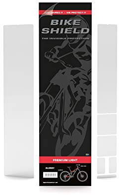 Bike shield Premium Light Bike Frame Protection kit, Gloss, Invisible