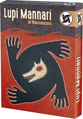 Asmodee - Werwölfe von Roccascura - Brettspiel, Kartenspiel, 8-18 Spieler, 10+ Jahre, italienische Ausgabe