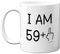 60th Birthday Gifts for Women Men, Rude Novelty Mug Middle Finger, Gag Joke Gifts, Perfect Funny Mugs for Birthday Present, 11oz Premium Ceramic Coffee Mug