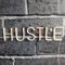 HUSTLE Schriftzug Neonlicht LED Neon Schild USB Licht Lampe Reklame Leuchte Kunst Motivation Spruch Wand Dekoration Gaming Setup Streamer Hintergrund Beleuchtung dekorative Wandleuchte