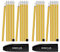 KOMCLUB Zeltstangen Tarpstangen 4er-Set-Teleskopstangen aus Aluminium für Zeltfliegen Tarps, Leichte, Einstellbare Ersatz-Zeltstangen Outdoor-Sport-Camping 1.9m