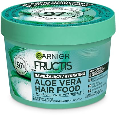 Garnier Fructis Hair Food Aloe Maske für normales und trockenes Haar 400ml