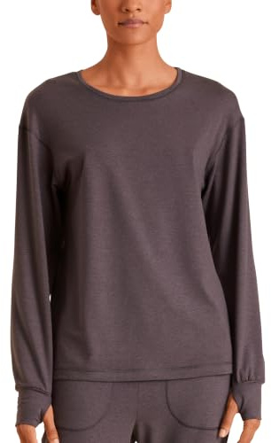 CALIDA DEEPSLEEPWEAR Warming Langarmshirt Damen | wärmender TENCEL™-Merino-Mix, besonders weich auf der Haut