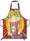 Smooffly Schürzen für Zuhause und Küche, A07, Popcorn Vintage Grunge Poster, 27x31 Inch