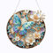 Generisch Diamond Painting Fensterbilder Schmetterling blume, Tier DIY 5D Doppelseitiges Kristall Diamant Malerei Windspiel, Anhänger Bastelset Diamanten Painting Erwachsene für dekorationen