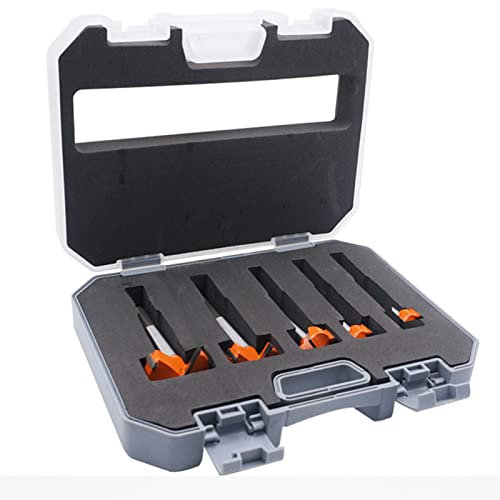 15-35 mm Holzbearbeitung Flachflügelbohrer für Holzwartung, Modellbau, verwendet in elektrischen Bohrmaschinen für Tischbohrmaschine, 5 Stück