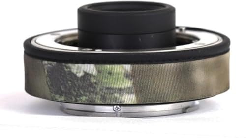 CHASING BIRDS Camouflage Waterproof Lens Coat for CANON RF Teleconverter 1.4X 2.0X Rainproof Lens Protective Cover (Pine Camouflage, 1.4X & 2.0X)