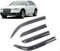 4 Stück Autofenster Windabweiser für Audi A4 B8 8K 2008-2016, Autofenster Regenschutz, Deflektoren Guard Zubehör, Deflektoren Guard
