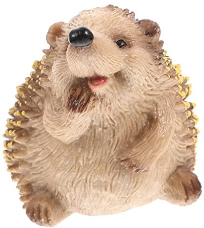 Gogogmee Igel-Statue Miniatur-Tierfiguren Minifigur Dekor in Igelform Igel Spielzeug Animal Figures Cute Decor Kinderspielzeug Spielzeuge Mikrolandschaft Igel kleine Igeldekoration Plastik